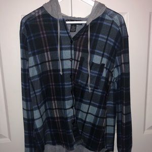 Polly & Esther cotton flannel with hood